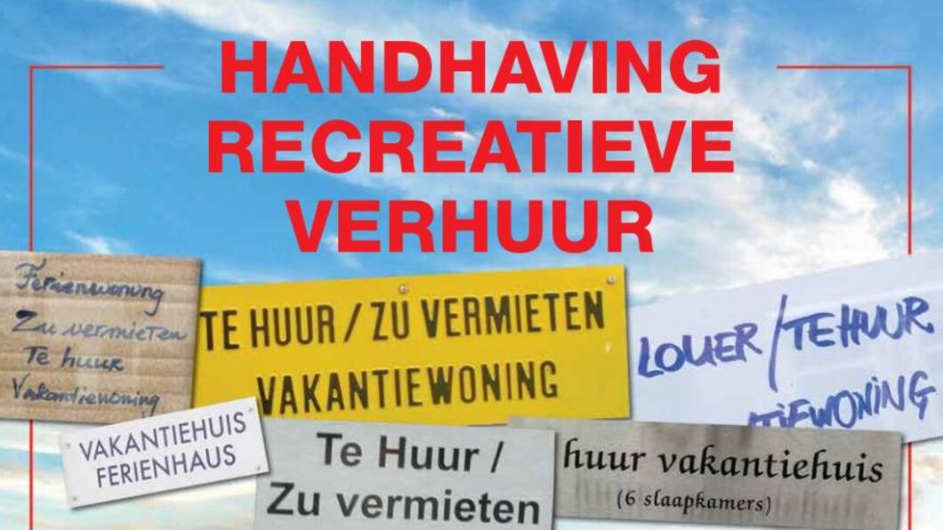 HANDHAVING RECREATIEVE VERHUUR